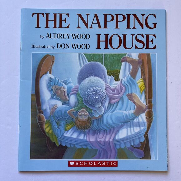 Set Of 2 Childrens Story Books Paperback Napping House Night Before First Grade - Picture 2 of 9